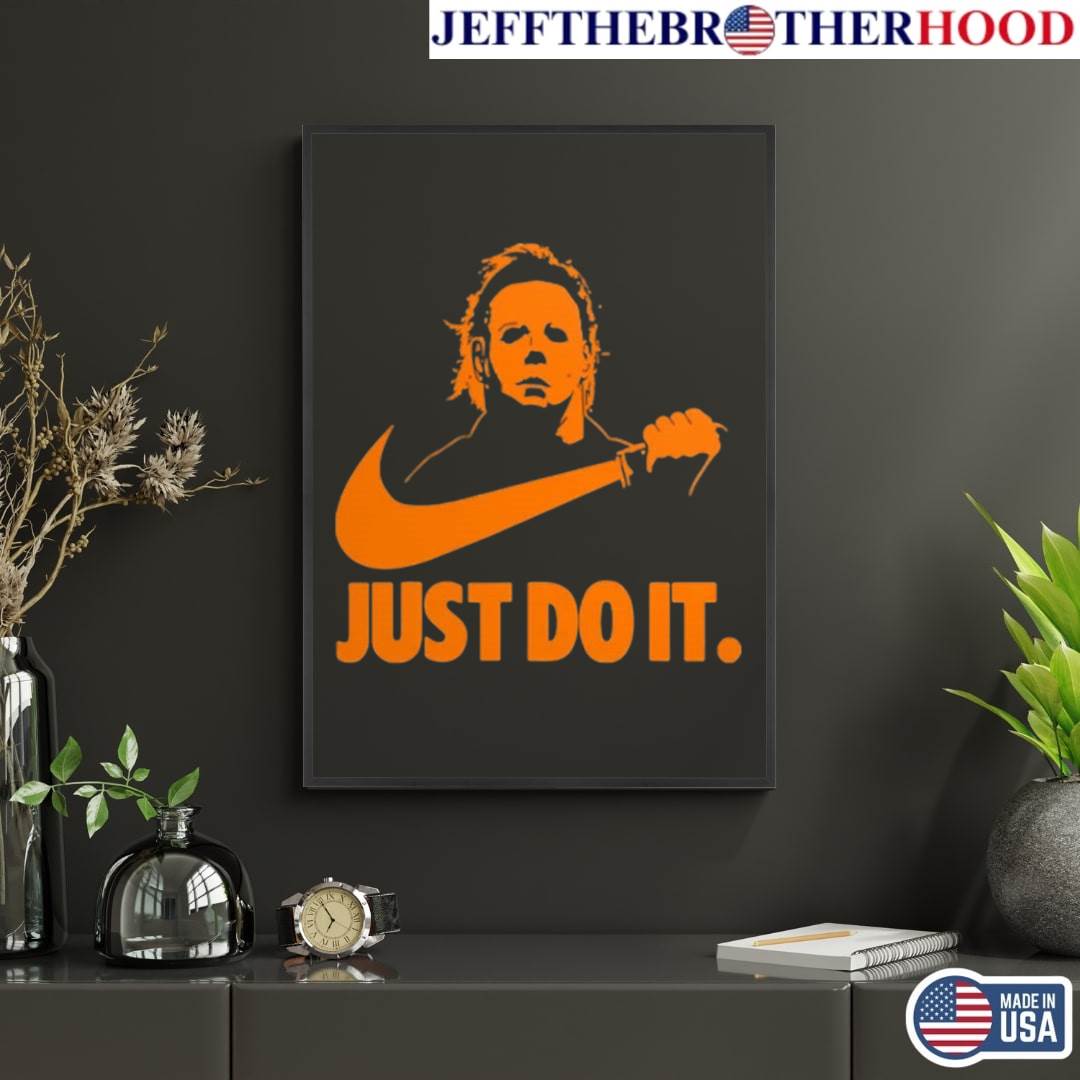 michael myers just do it shirt