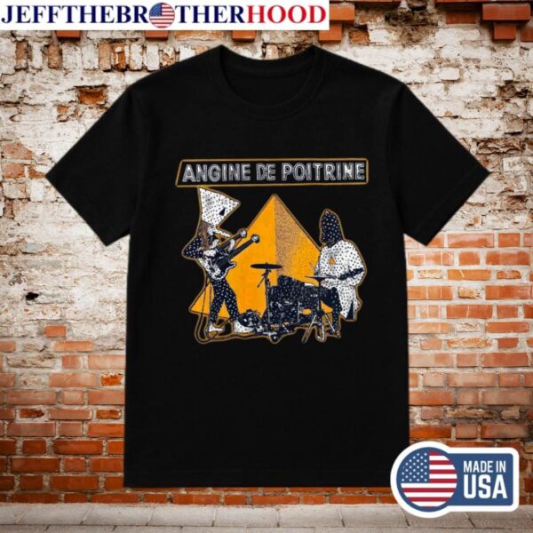 Angine De Poitrine Band Shirt – Stylish Gift Idea | Retro